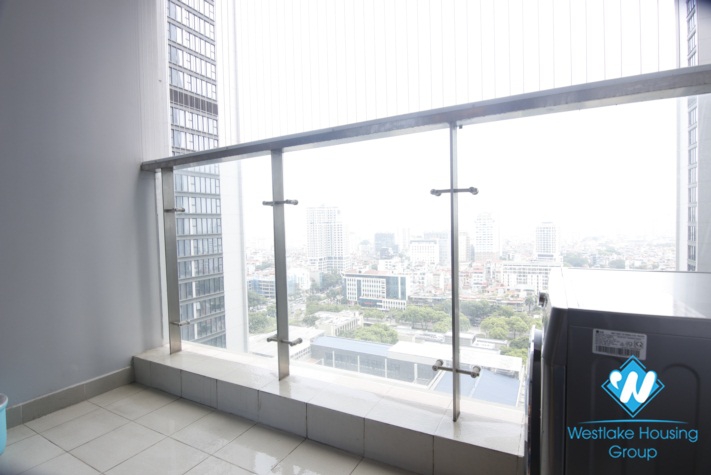 A gorgeous modern 2 bedroom  apartment with  charming balcony  for rent in  Vinhome Metropolis